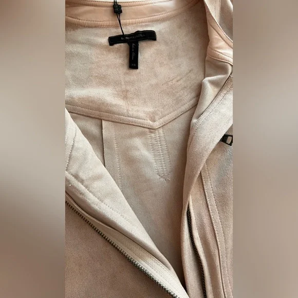 BCBGMaxAzria Blush Midi Dress with 3/4 Sleeves - Picture 11 of 12